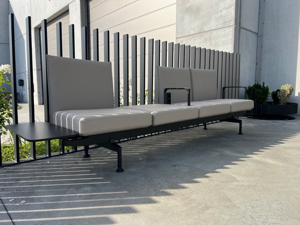 Banquette d'attente en cuir Vitra Soft Wait, Réception ou Hall d'entrée, Envoi, Neuf, sans emballage, Chaise
