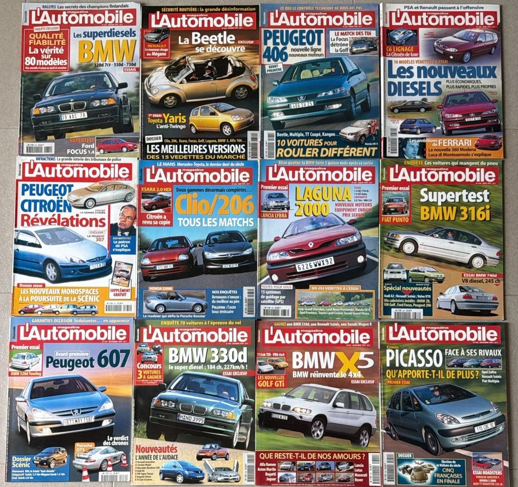 L'Automobile Magazine 1999, Gelezen, Algemeen, L'Automobile Magazine, Ophalen of Verzenden