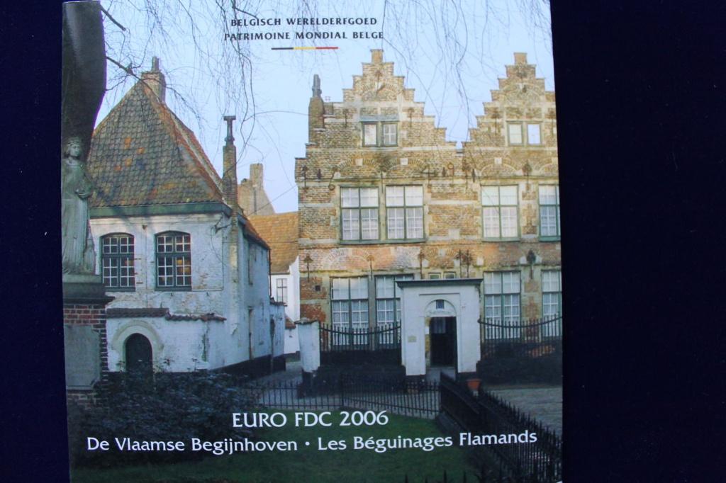 Belgique : Coffret euro 2006 - Béguinage (8 pièces), Timbres & Monnaies, Monnaies | Belgique, Envoi, Série