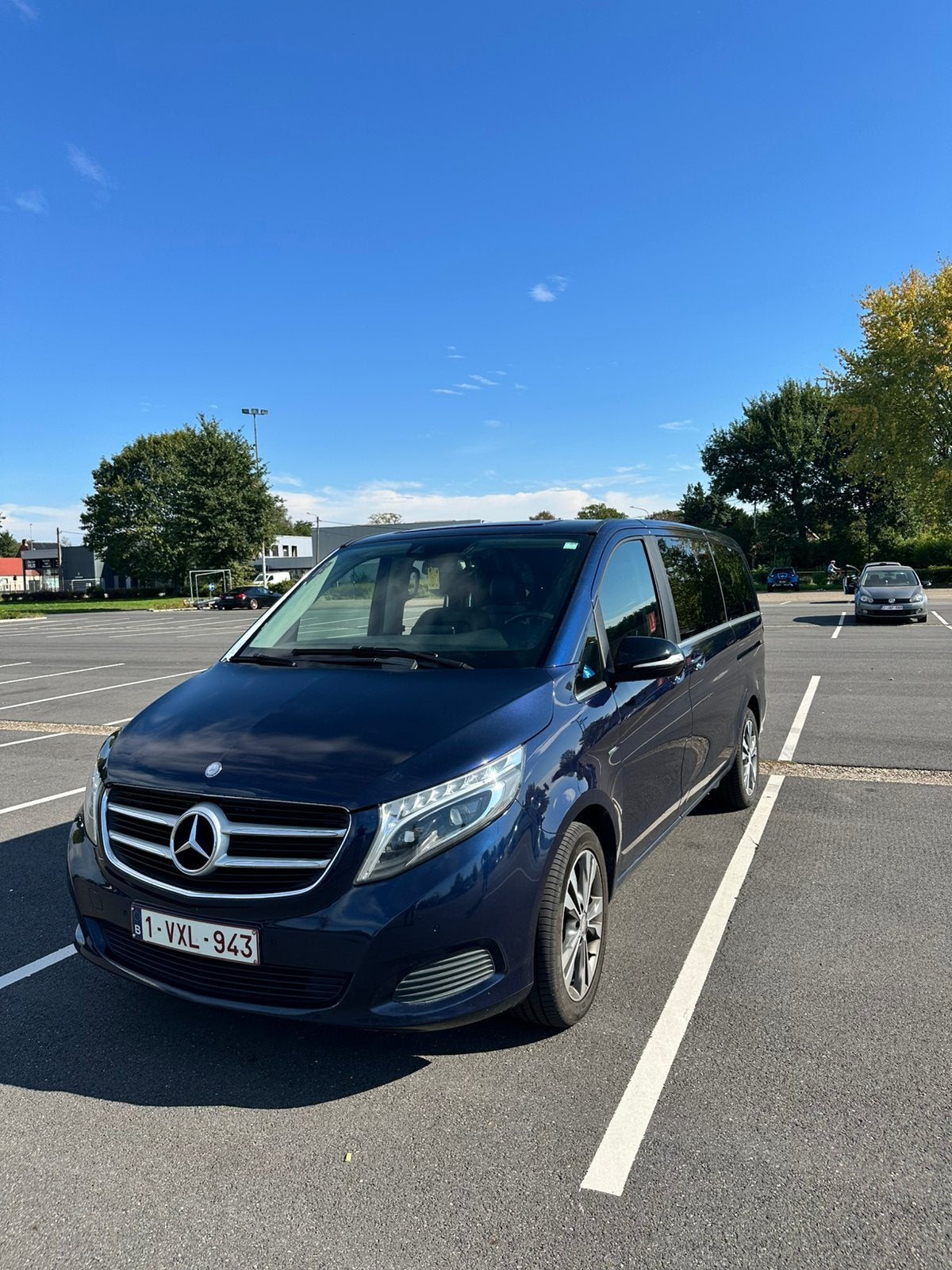 Mercedes-Benz V-Klasse (250 d / V250) – Lichte Vracht (N1), Euro 6, Zwart, Bedrijf, Diesel