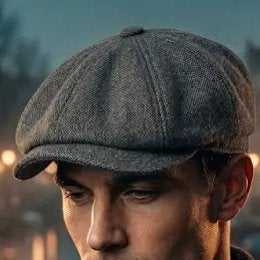 Peaky Blinders newsboy pet, Kleding | Heren, Ophalen of Verzenden, Zo goed als nieuw, Pet