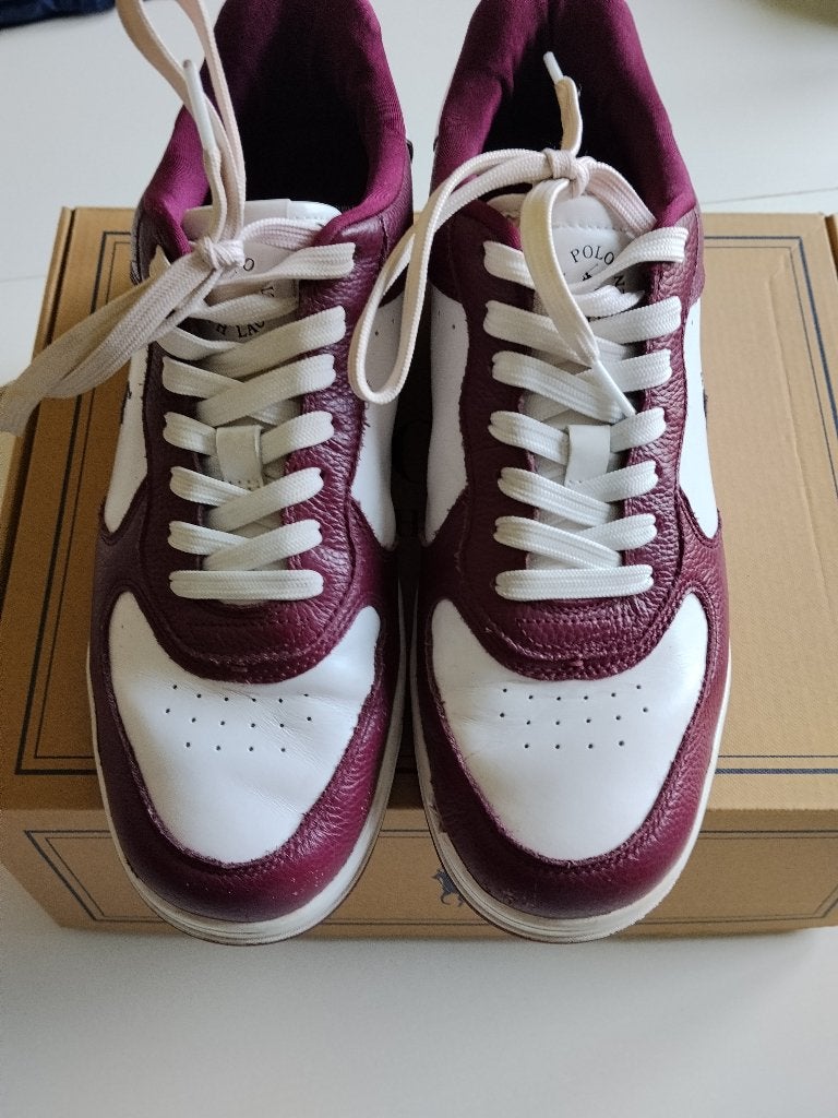 herenschoenen maat 43, Comme neuf, Polo Ralph Lauren, Enlèvement, Blanc