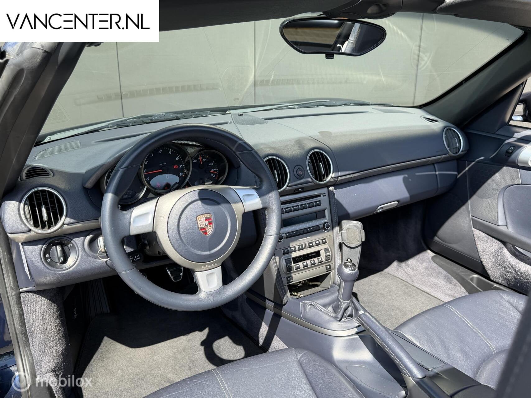 Porsche Boxster Cabrio 2.7 240PK Handbak Xenon Airco Leder, Autos, Cuir, Achat, 176 kW, Entreprise