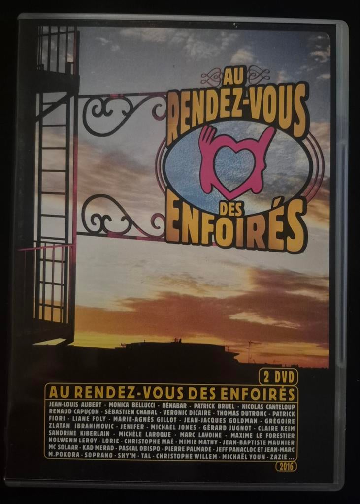 Dvd Au rendez-vous des enfoirés, CD & DVD, Enlèvement ou Envoi