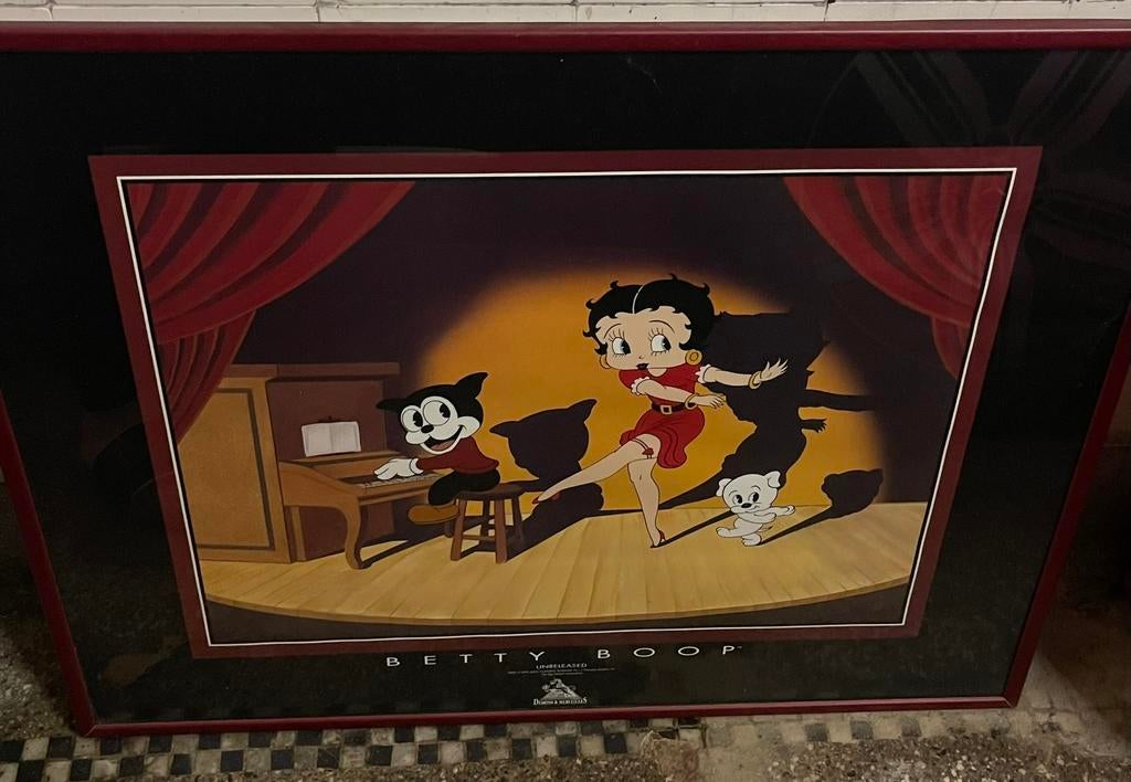 Tableau Betty Boop "Unreleased" - Demons & Merveilles, Collections, Enlèvement ou Envoi