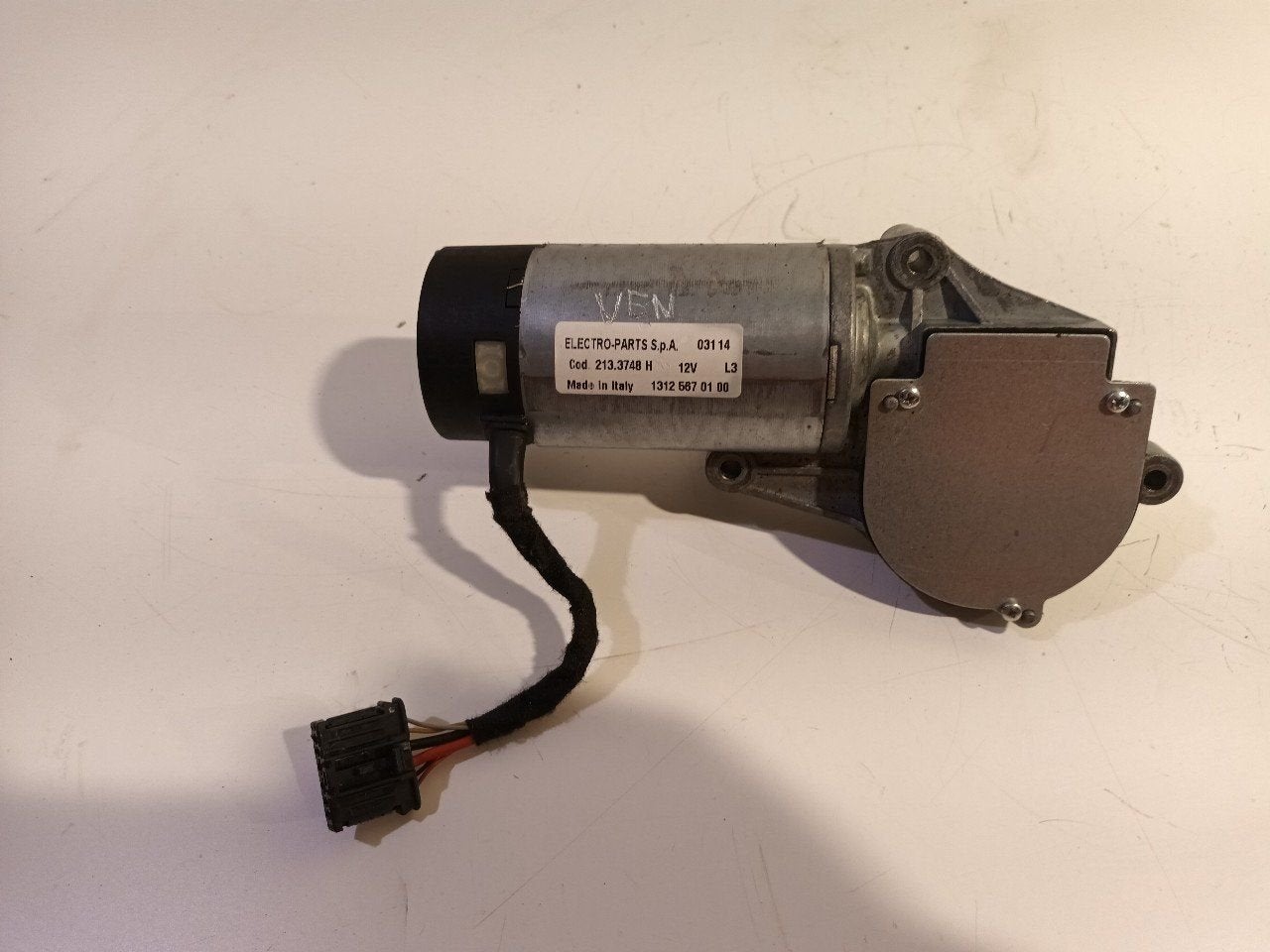 Motor open dak Fiat 500, Van der Ven Autorecycling B.V., Ettenseweg 76, 4706 PB Roosendaal, The Netherlands, Enlèvement ou Envoi