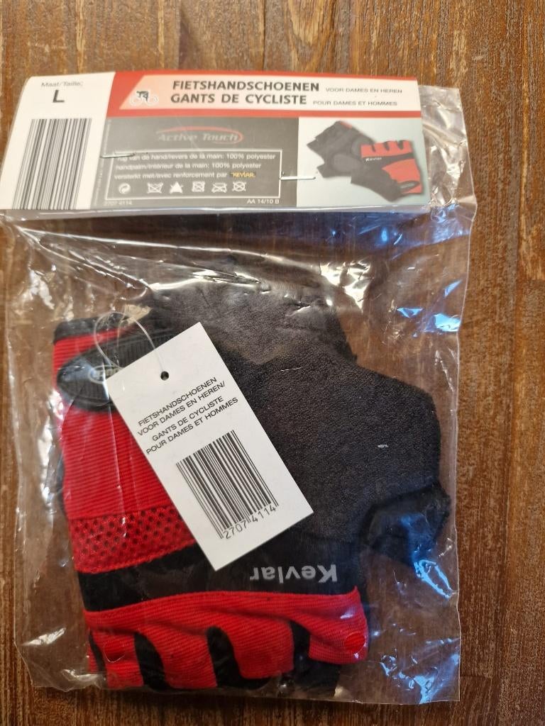 fietshandschoen maat L, Fietsen en Brommers, Ophalen, Nieuw, L, Handschoenen