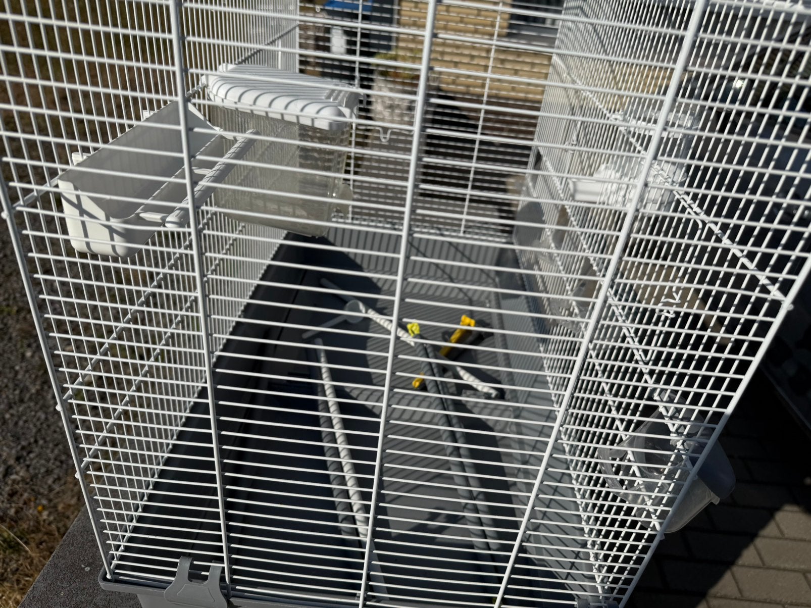 Grote Vogelkooi – Nieuw – Nooit Gebruikt –, Dieren en Toebehoren, Ophalen, Nieuw, Aluminium, Vogelkooi