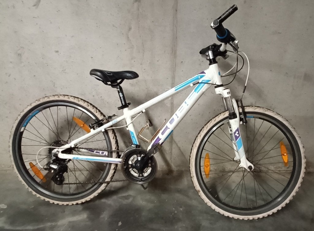 Cube 240 kinderfiets, Fietsen en Brommers, Ophalen, Gebruikt, Velgrem, Versnellingen