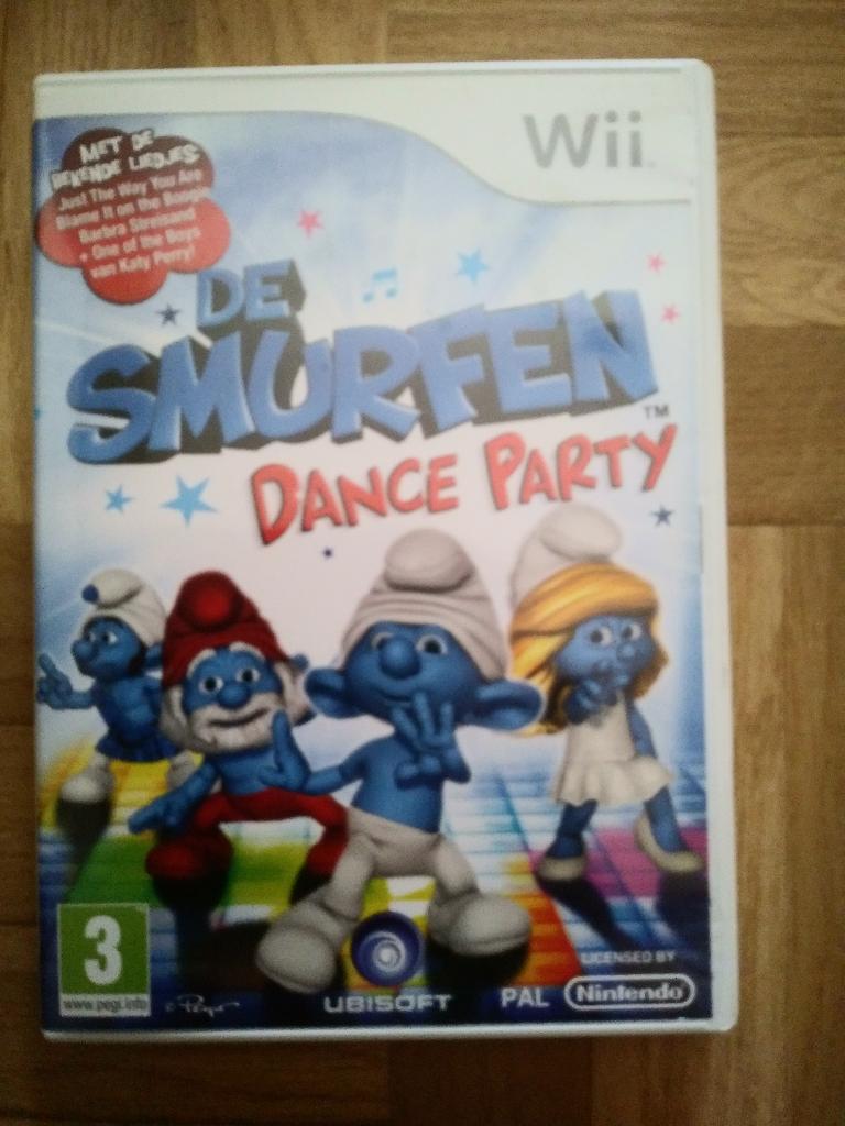 De smurfen Dance party, dans spel voor Wii of Wii U, Eén computer, Ophalen of Verzenden, Zo goed als nieuw, Sport