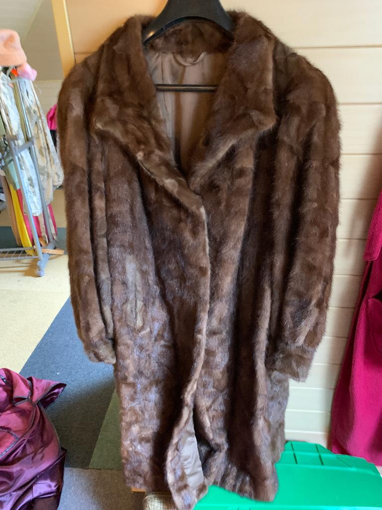 Bontjas lang vintage nerts, Kleding | Dames, Jassen | Winter, Bruin, Ophalen of Verzenden, Zo goed als nieuw, ANDERE