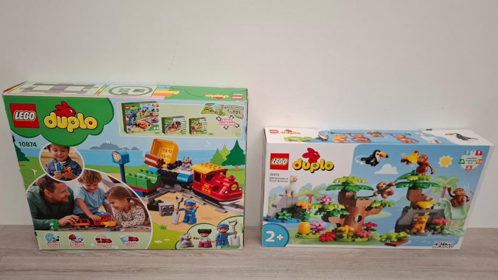 Twee Lego Duplo sets 10874 en 10973 als nieuw 100% compleet, Kinderen en Baby's, Speelgoed | Duplo en Lego, Ophalen of Verzenden