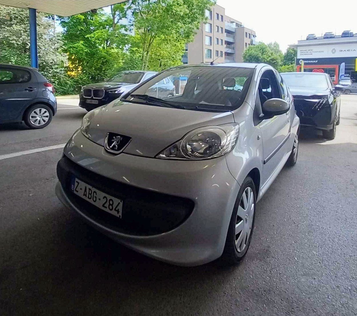 TOP OCCASIE, *PRIJSDALING* PEUGEOT 107.KEY WEST MET AIRCO.!!, Auto's, Peugeot, Voorwielaandrijving, Stof, Handgeschakeld, Grijs