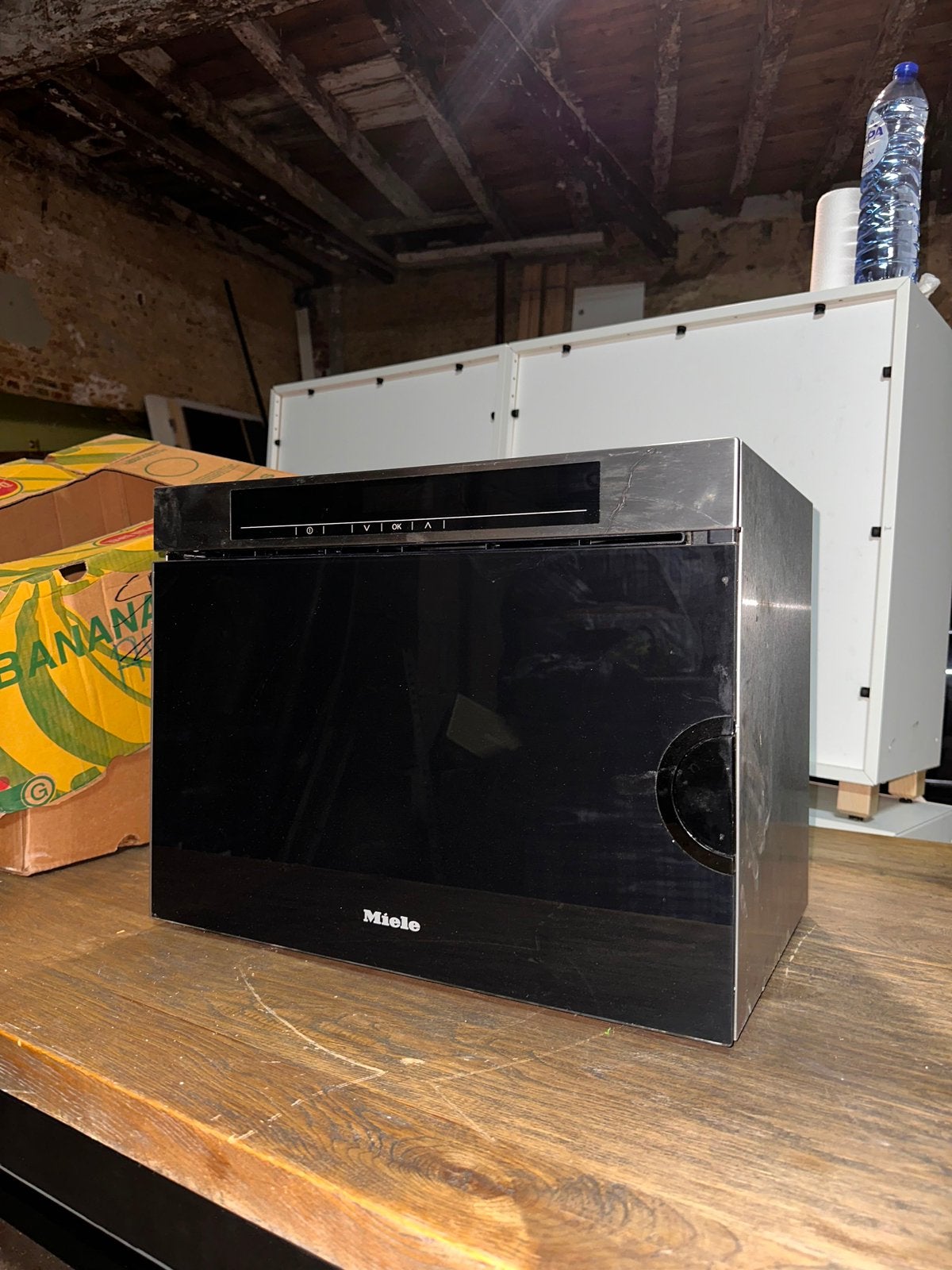 Miele stoomoven, Ophalen, Gebruikt