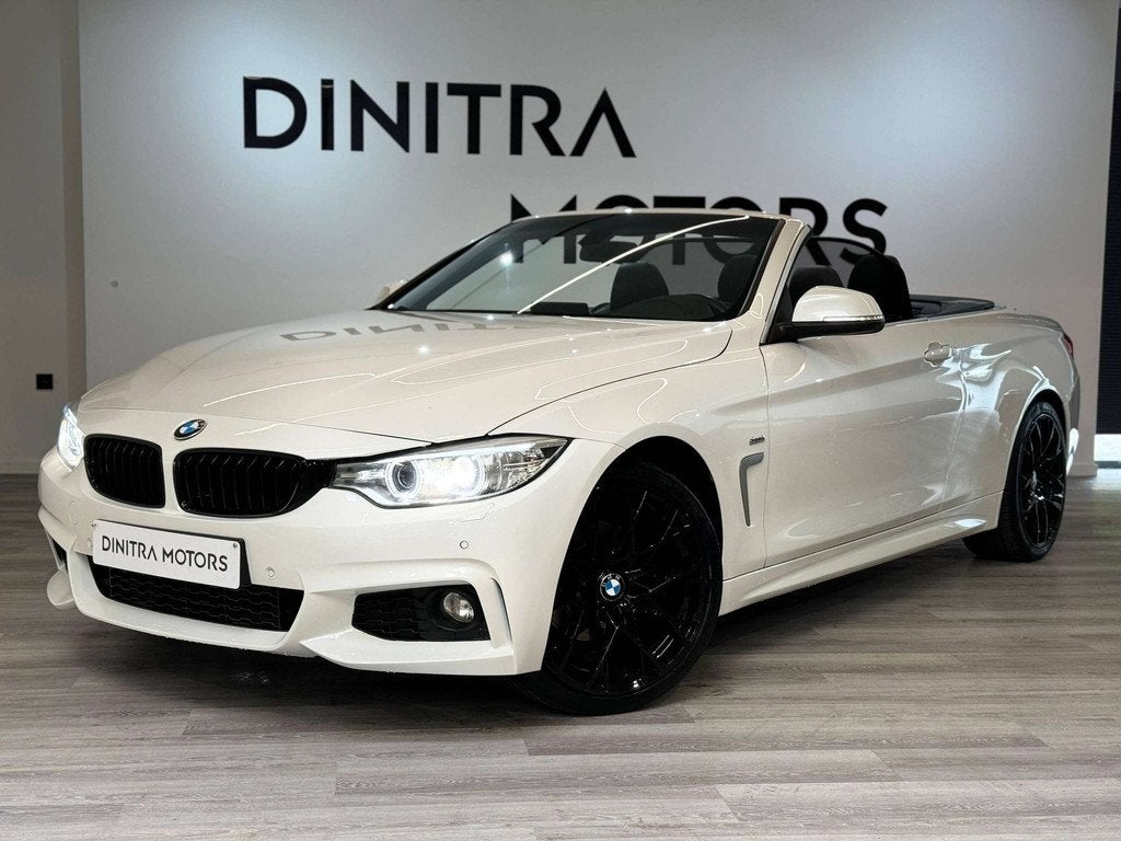 BMW 420 M-Sport Cabrio - Navi/Cruise/LED/Zetel- en Nekvw/Mem, Autos, Achat, Euro 6, Entreprise, Cabriolet