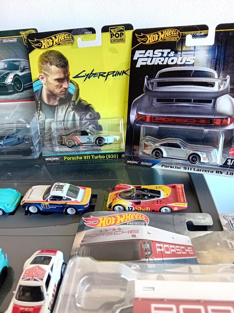 PORCHE HOT WHEELS PREMIUM, MAJORETTE,...NEUFS ET EX VITRINE, Enlèvement ou Envoi, Neuf