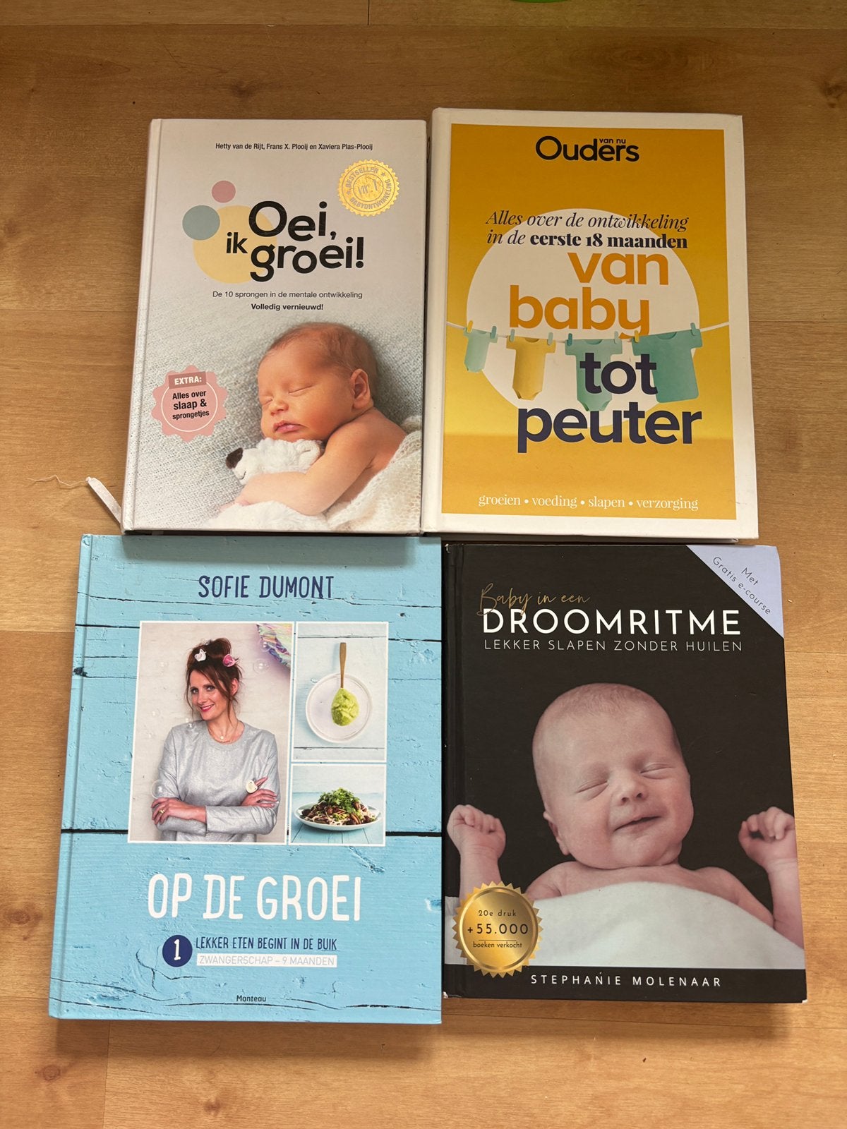 Set van vier boeken opvoeding, Ophalen, Gelezen