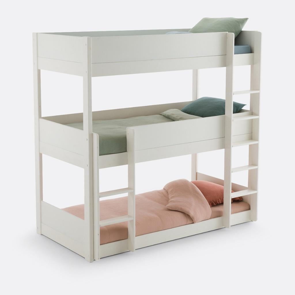 Rare à la vente lits TRIPLES superposés design LA REDOUTE, Enlèvement ou Envoi, Utilisé, Lits superposés