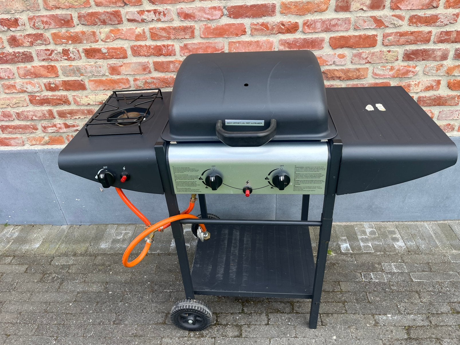 Gas BBQ nice cooker, Tuin en Terras, Ophalen, Zo goed als nieuw