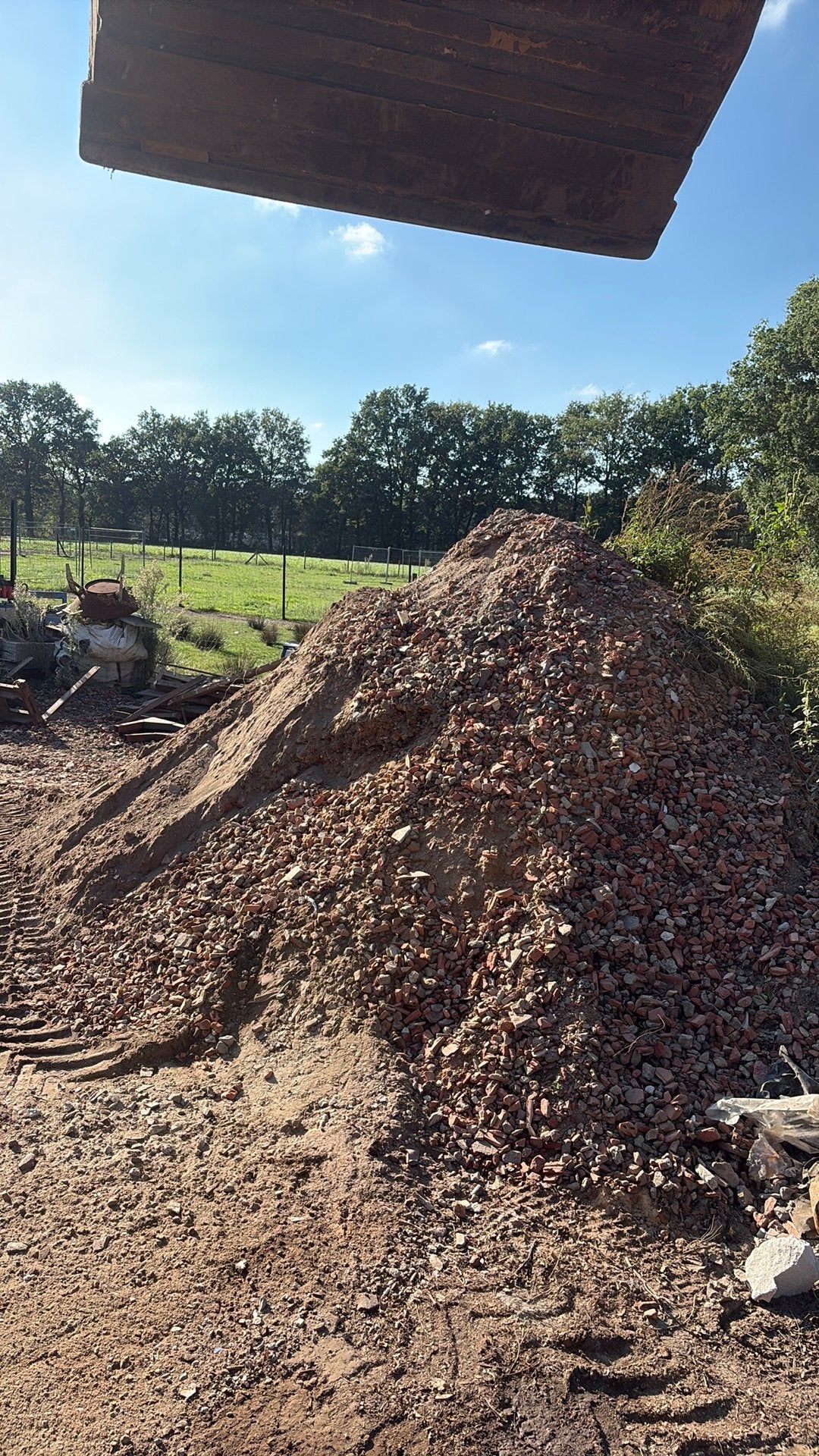Gebroken steenpuin, Tuin en Terras, Ophalen