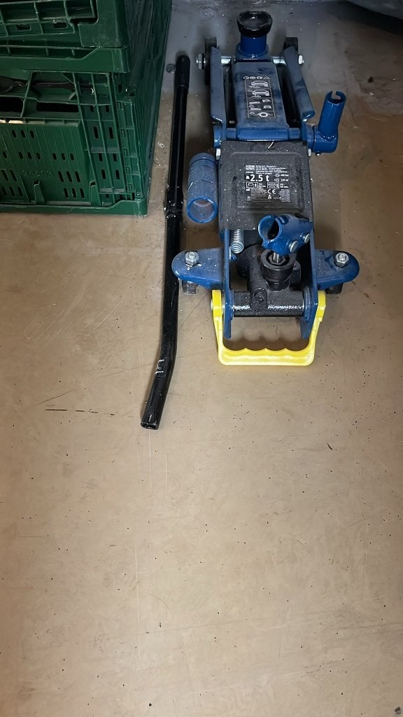 HBM garagekrik 2,5 ton quick lift, Enlèvement, Comme neuf, Cric de garage