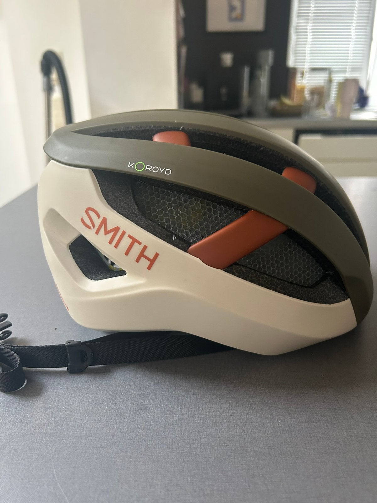 Fietshelm (gravel) Smith (large / 59-62cm), Fietsen en Brommers, Ophalen of Verzenden, Zo goed als nieuw
