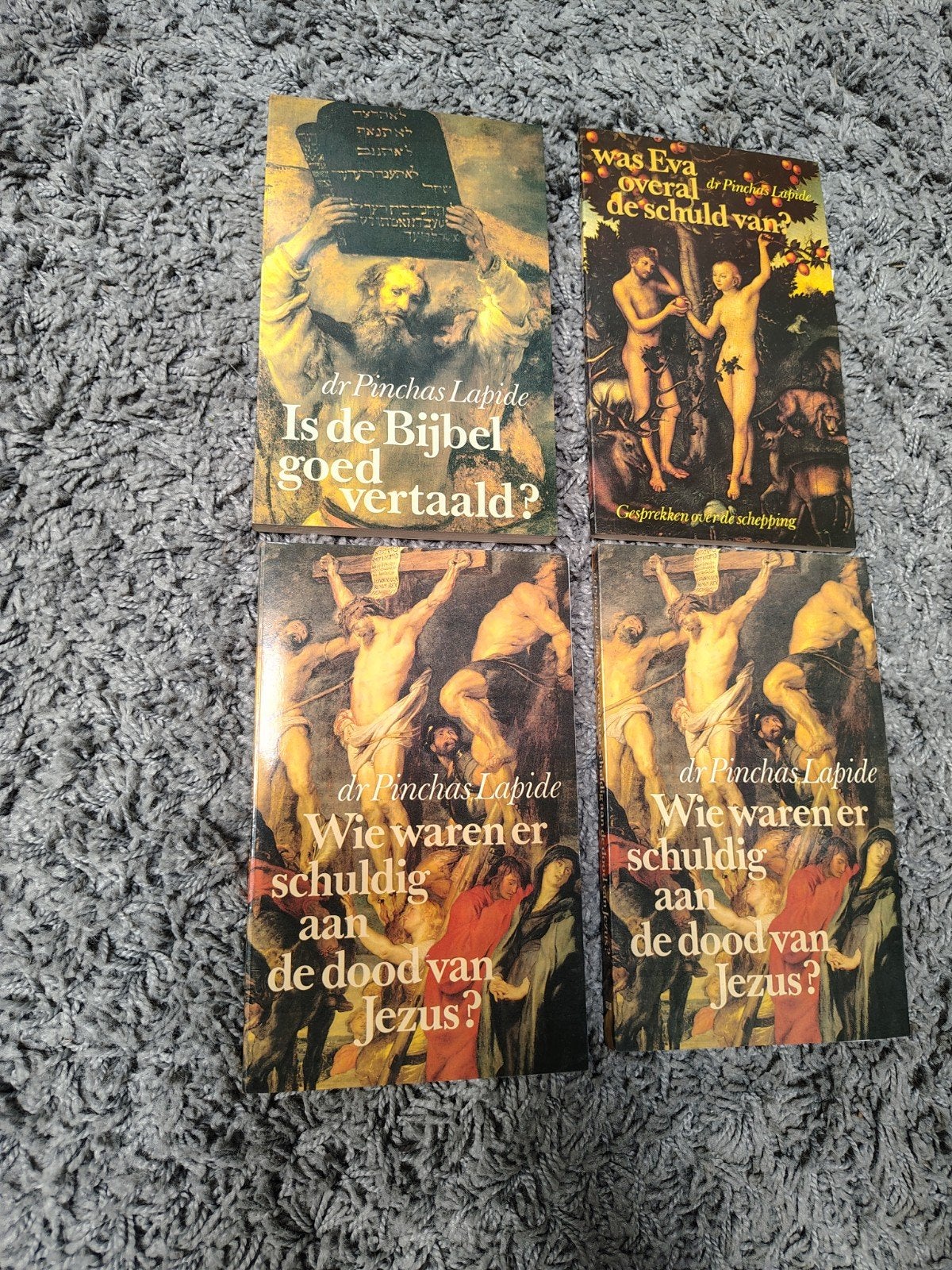 4 boeken door Dr Pinchas Lapide, Boeken, Godsdienst en Theologie, Ophalen of Verzenden