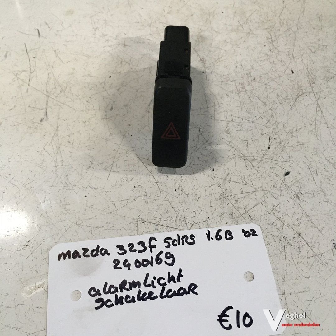 Mazda 323F 5drs 1.6 B 2002 Wagennr 2400169  Alarmlichtschake, Auto-onderdelen, Gebruikt, -, -, Ophalen of Verzenden