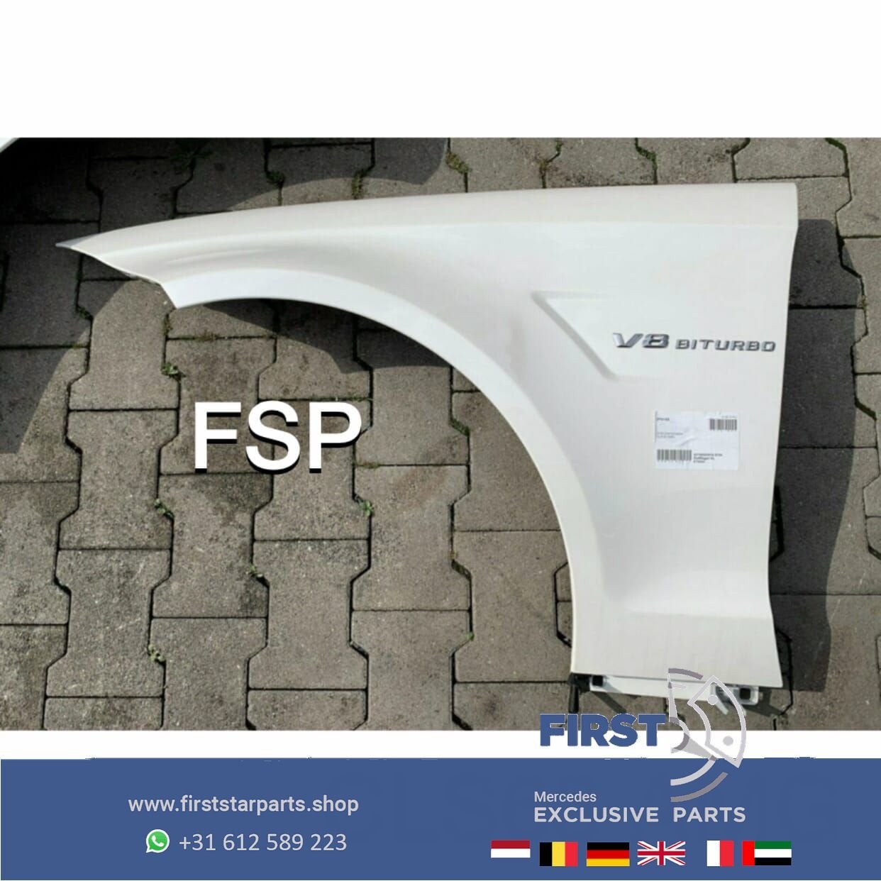 W218 A2188800518 A2188800718 CLS 63 AMG ZIJSCHERM LINKS CLS6, Gebruikt, -, Links, Ophalen of Verzenden