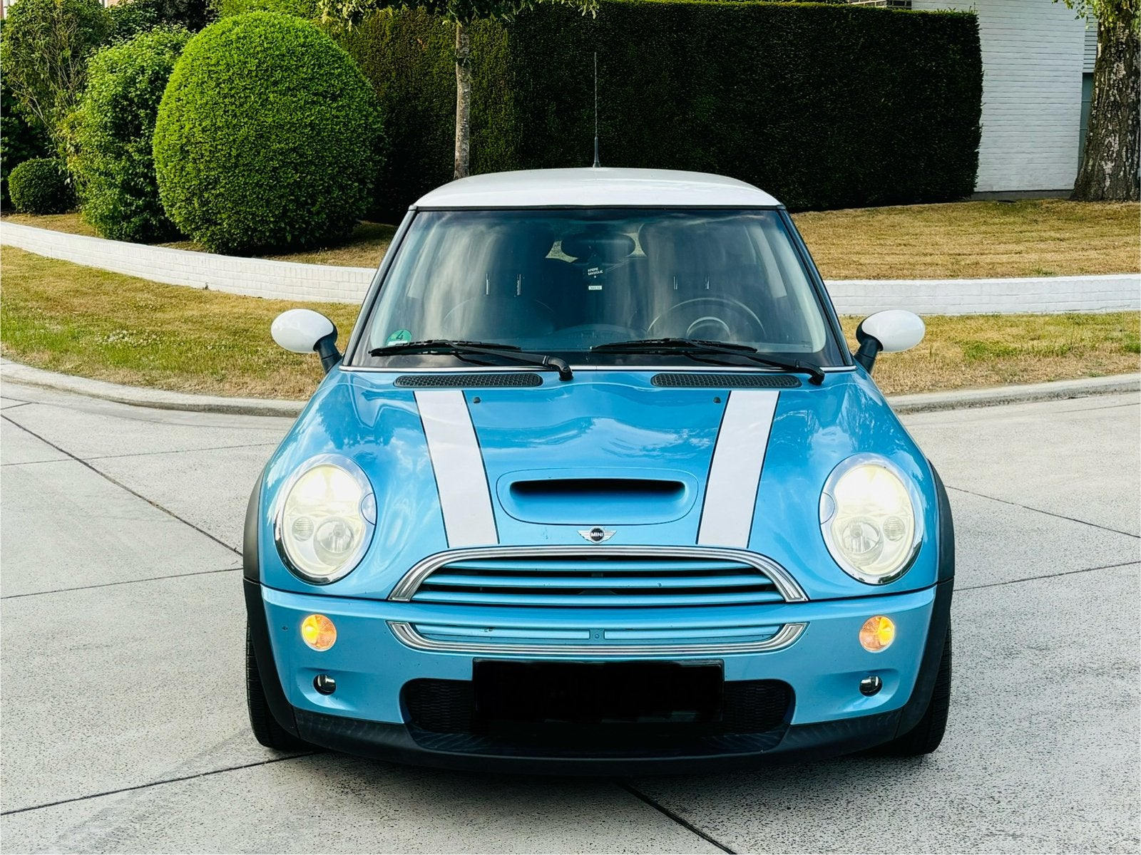 MINI COOPER 1.6 R53 S MODEL 1ST EIG REED GEKEURD, Auto's, Mini, LED verlichting, Zwart, Blauw, Leder
