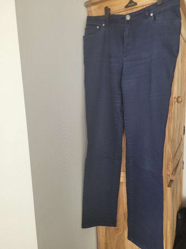 Lange broek, Mayerline, Blauw, Maat 42/44 (L), Ophalen of Verzenden