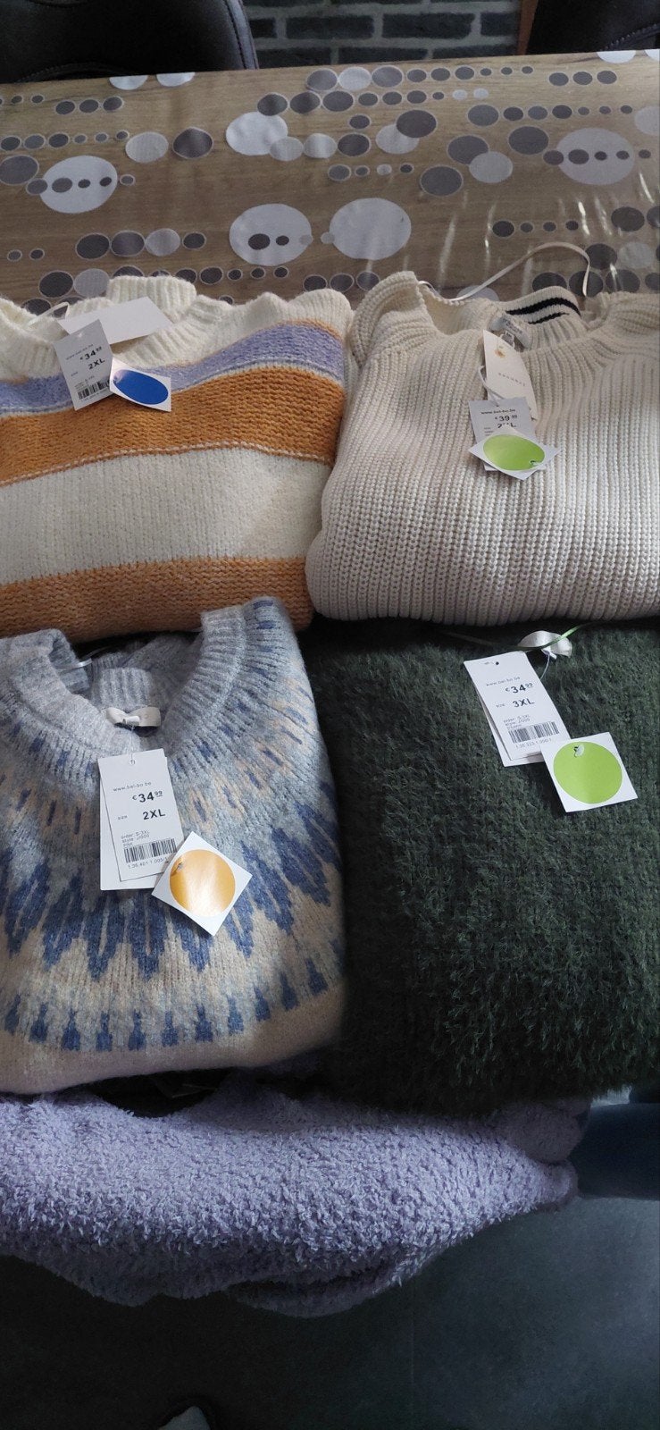 nieuwe pulls 4 stuks XXL, Kleding | Dames, Truien en Vesten, Ophalen