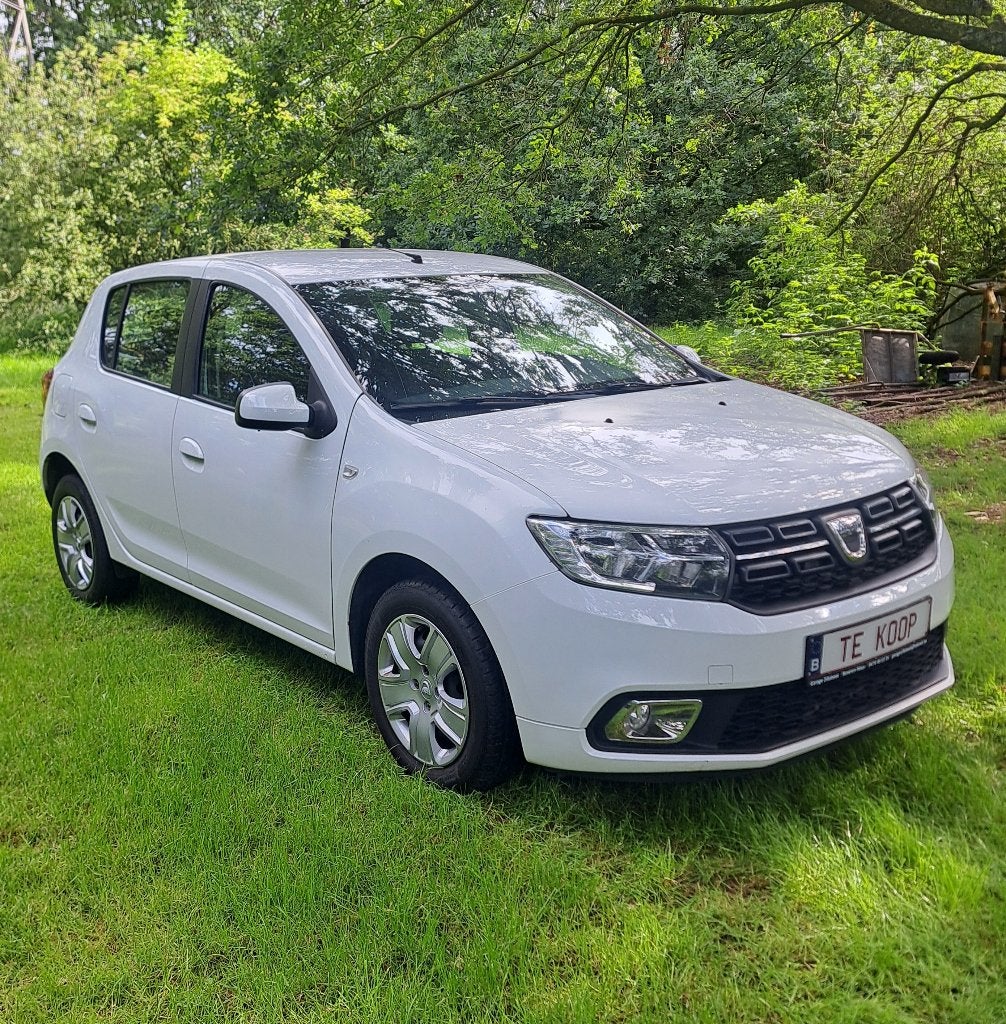 Dacia Sandero: 83.000km + airco + garantie + groot nazicht!, Voorwielaandrijving, Stof, Euro 6, Bedrijf