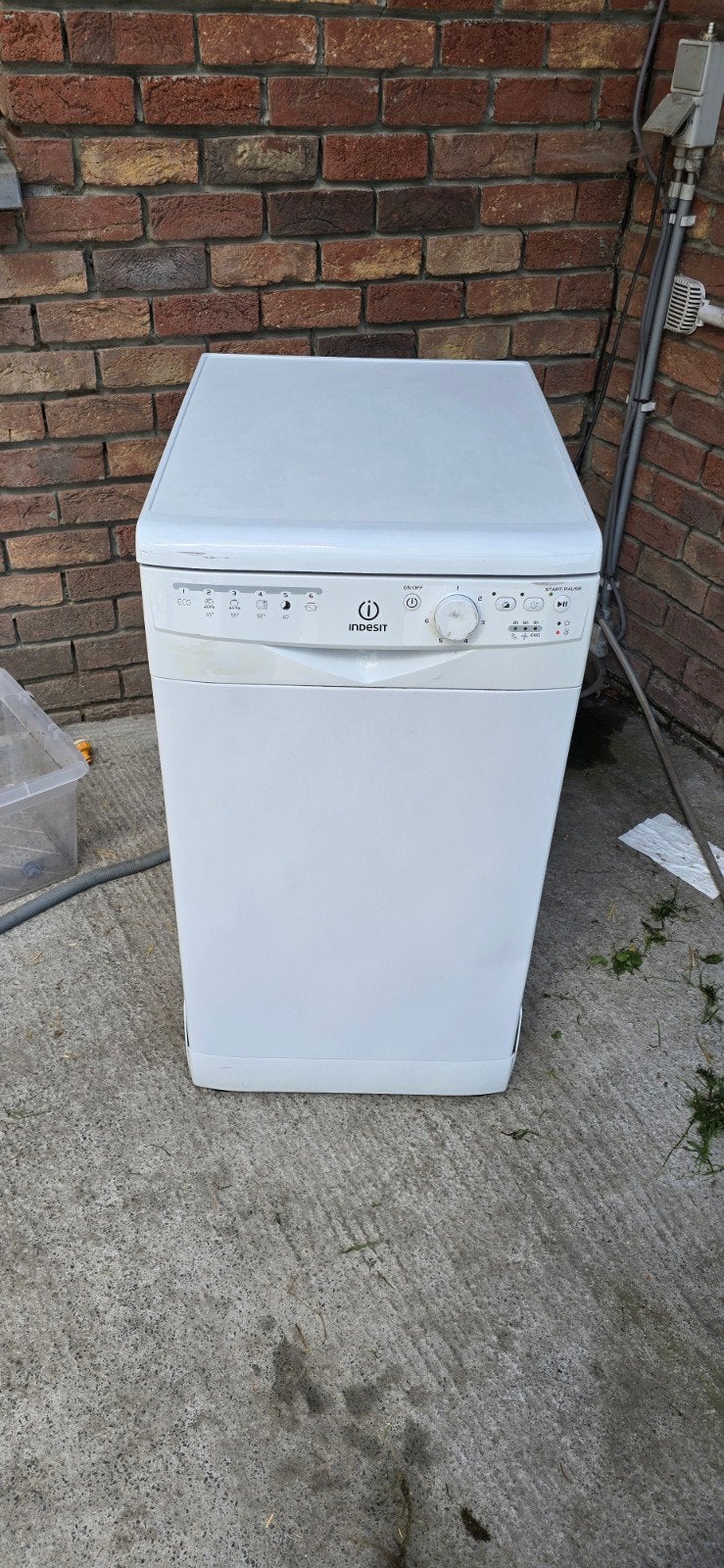 Lave Vaisselle Indesit, Electroménager, Lave-vaisselle, Comme neuf, À Poser, 85 à 90 cm, 45 à 60 cm, Programme éco