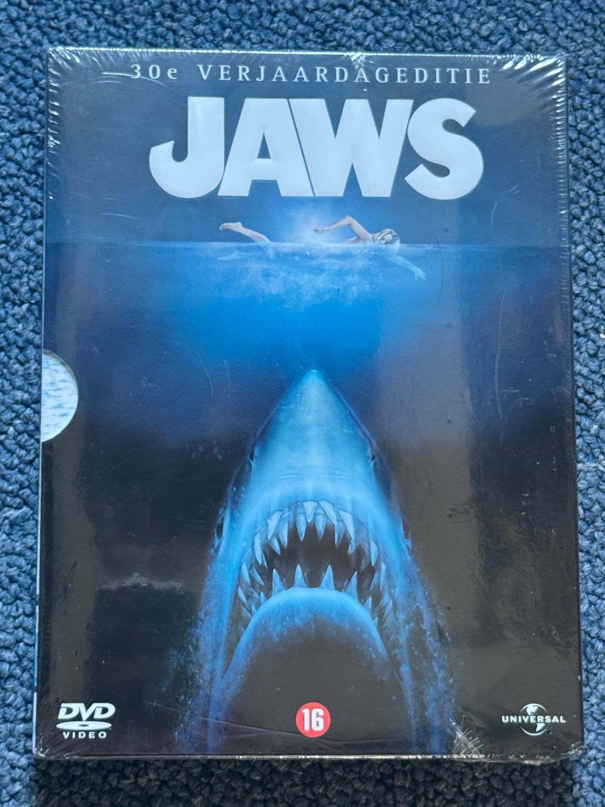 JAWS DVD 30th Anniversary Edition - SEALED!, 1960 tot 1980, Engels, Vanaf 16 jaar, Ophalen of Verzenden