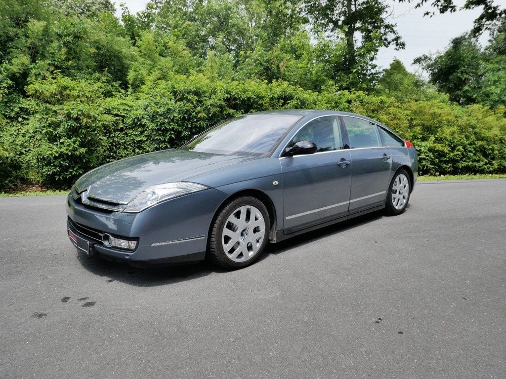 Citroën C6 V6 Exclusive 1STE EIGENAAR, LANE ASSIST, XENON,., Cuir, Argent ou Gris, 4 portes, Carnet d'entretien