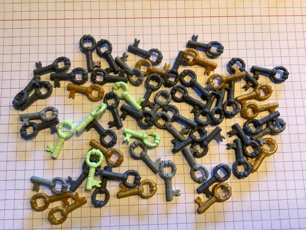 Lego sleutels 58 stuks / 122-A2, Enlèvement ou Envoi, Comme neuf, Briques en vrac, Lego