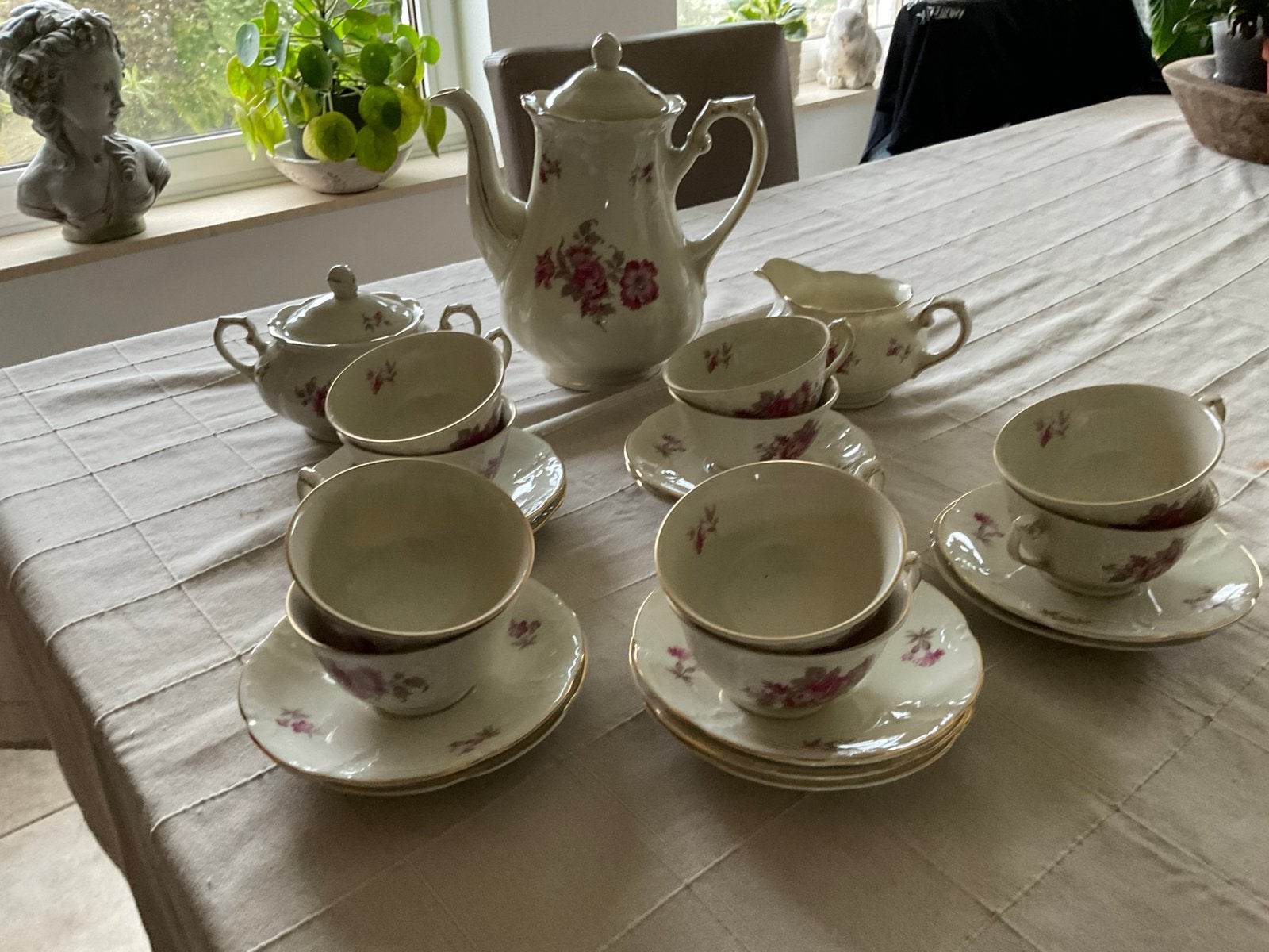 Vintage koffie of thee service ., Enlèvement