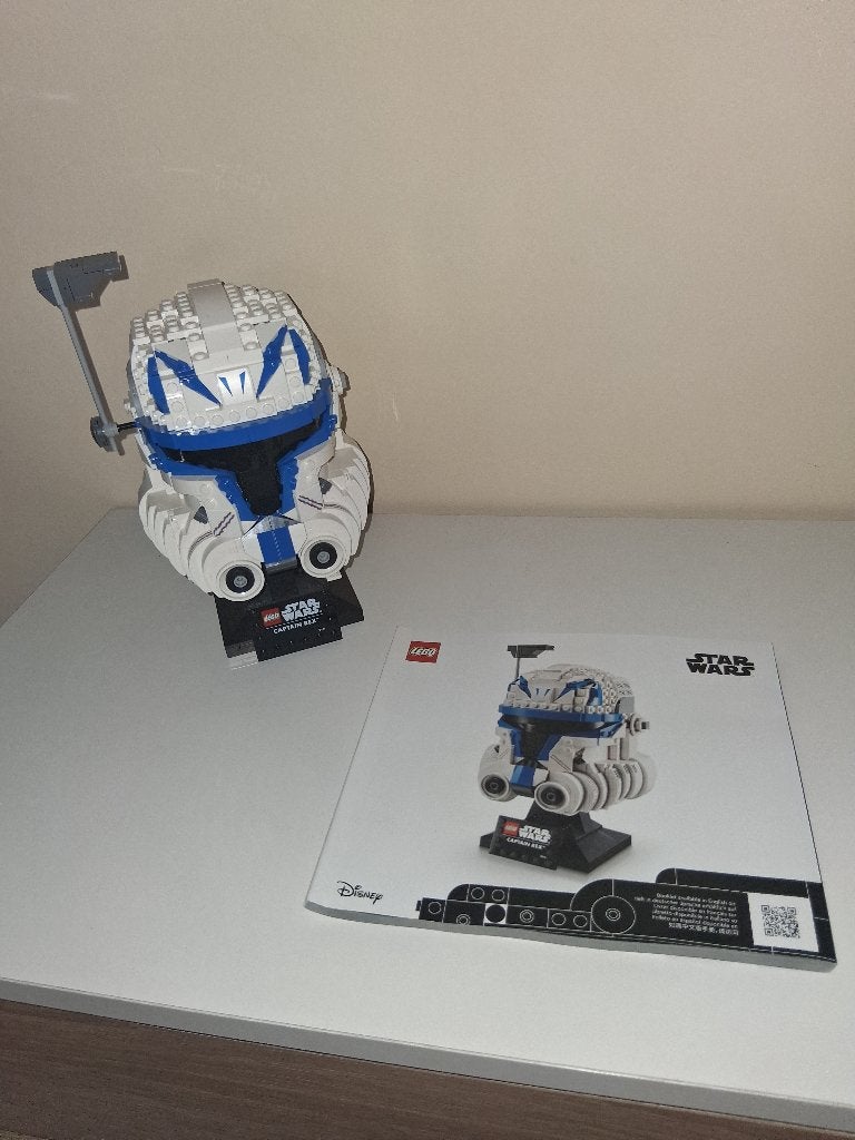 lego star wars helmet captain rex, Ophalen, Star Wars, Lego, Inclusief instructies
