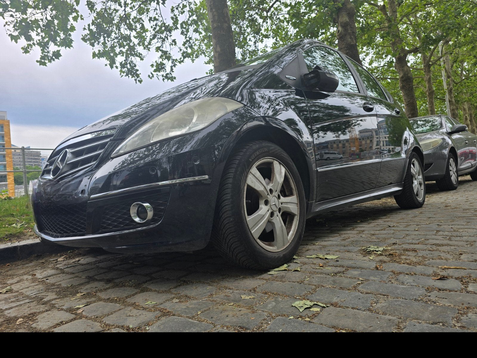 Mercedes Klasse A170 Avantgarde Benzine, Auto's, Zwart, Zwart, USB, A-Klasse