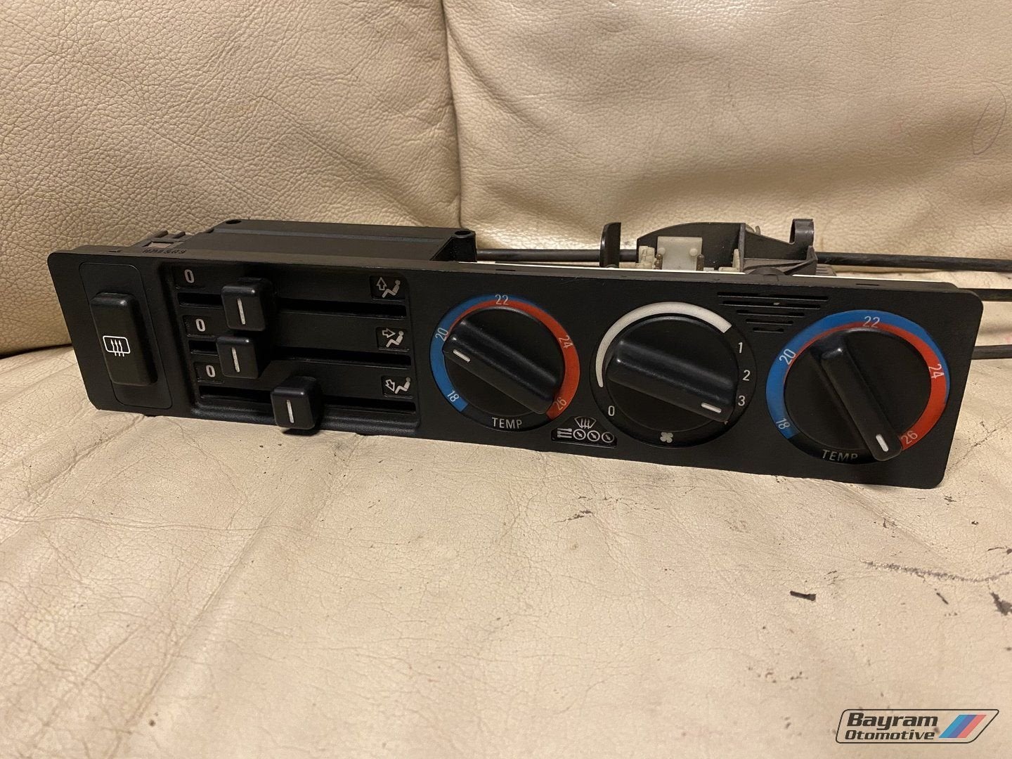 Bmw E34 kachelpaneel bedienings unit 5-serie compleet kachel, Auto-onderdelen, Dashboard en Schakelaars, Gebruikt, -, -, Ophalen of Verzenden