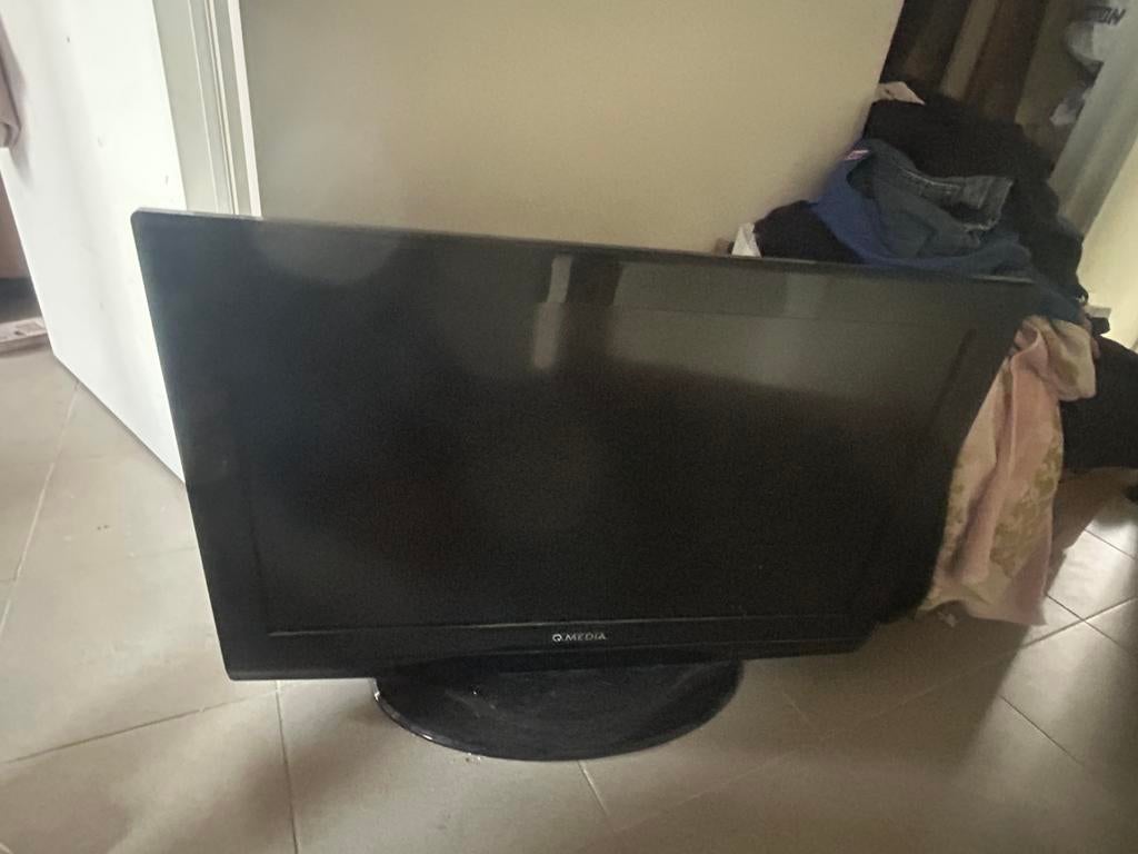 Q media tv, Audio, Tv en Foto, Ophalen, Gebruikt
