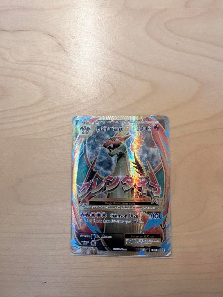 Mega Charizard EX - Full art - Evolutions, Ophalen, Gebruikt