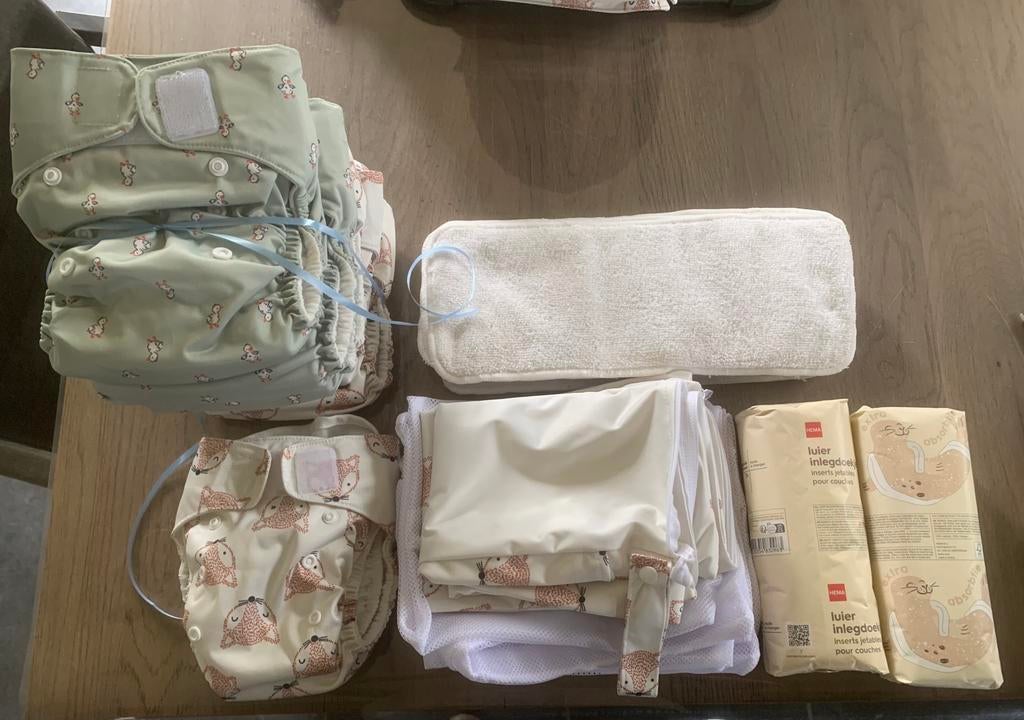 Wasbare luiers merk HEMA, Enlèvement, Comme neuf