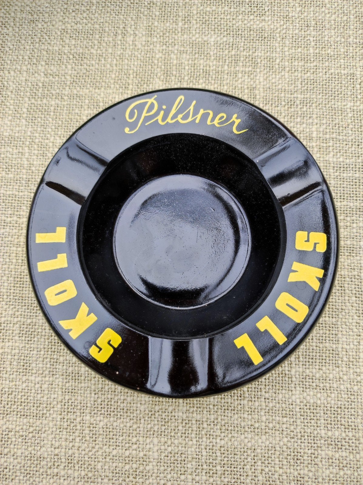 Cendrier vintage Skoll Pilsner, Enlèvement ou Envoi
