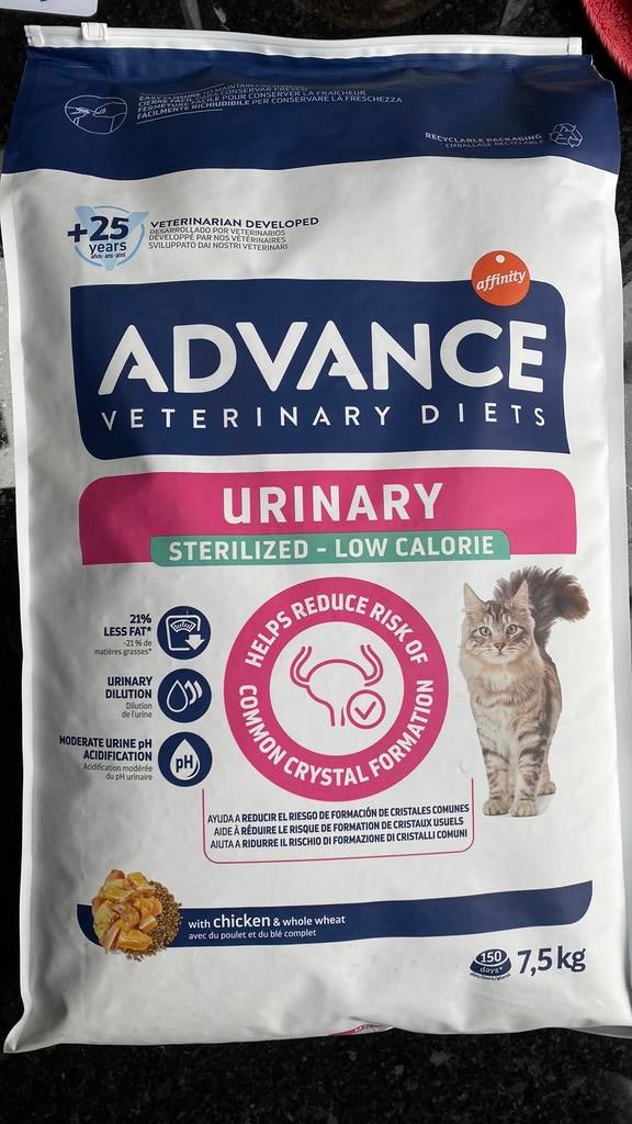 Croquettes pour chats Advance veterinary diets, Enlèvement, Chat