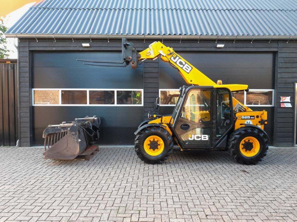 JCB 525-60 Agri Plus | Verreiker - Airco - LEASE €800, Verreiker