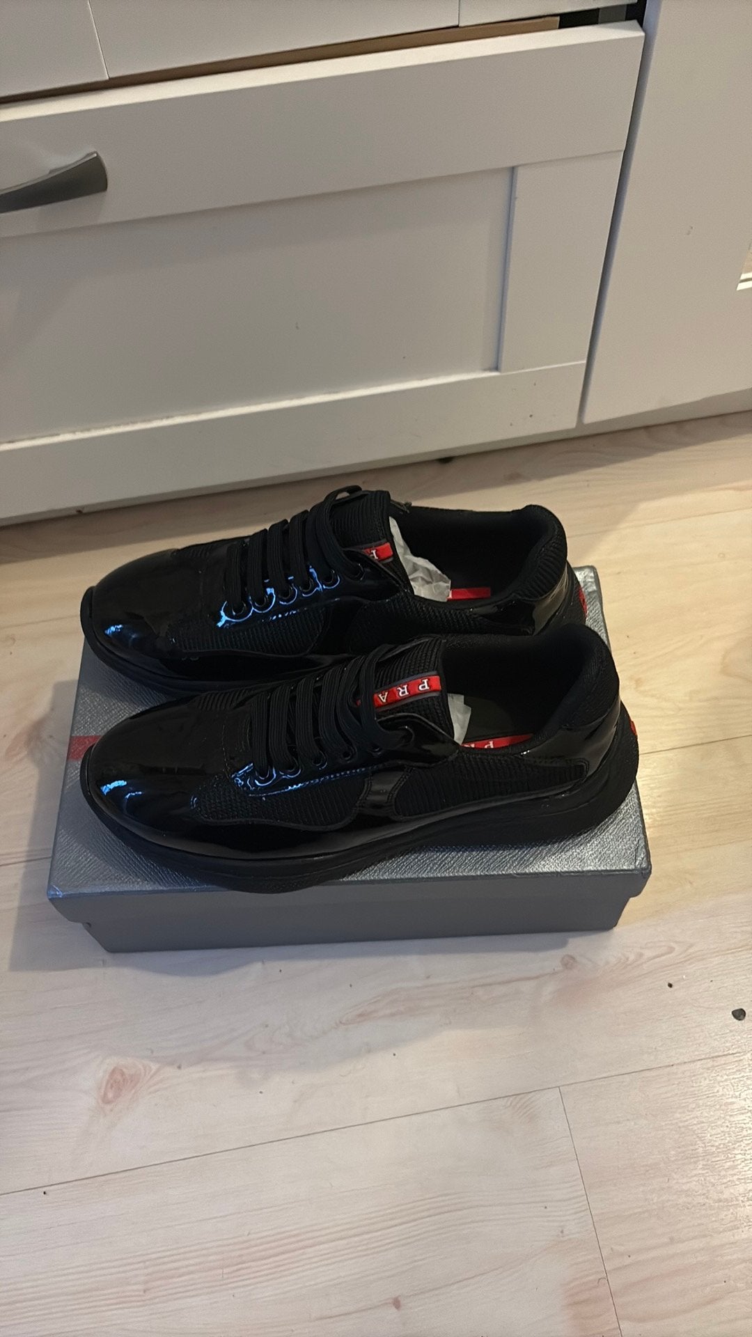 Prada cups, Kleding | Heren, Zwart, Nieuw, Ophalen of Verzenden, Sneakers