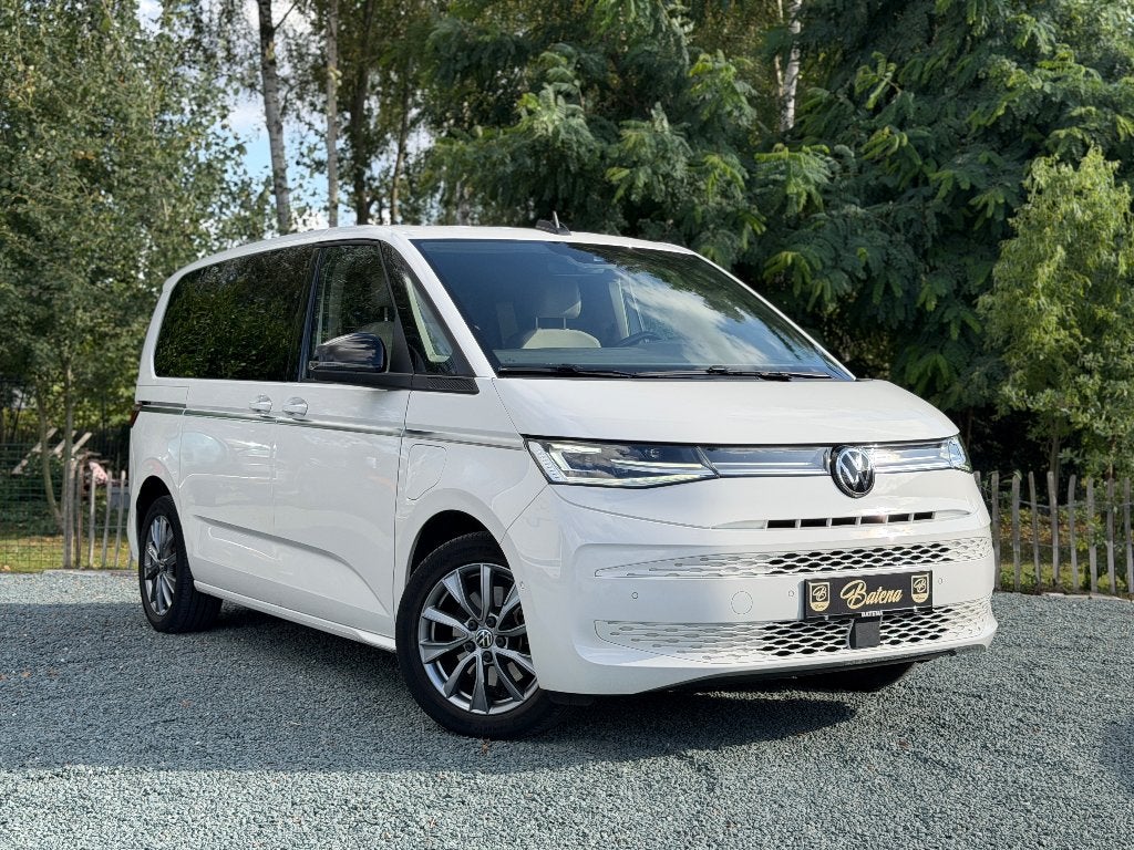 Volkswagen T7 Multivan eHybrid Leder/Alcantara 7 Zitplaatsen, Auto's, Volkswagen, Dealer onderhouden, Monovolume, 42 g/km, 4 cilinders