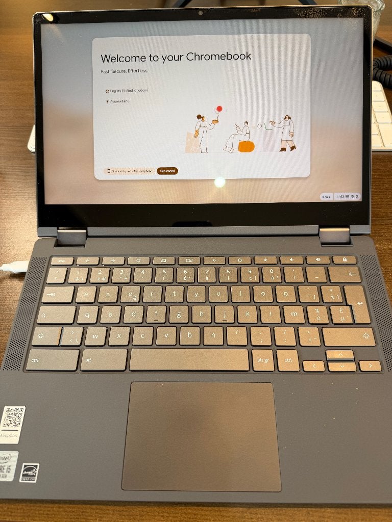 Lenovo Chromebook IdeaPad Flex 5, Ophalen of Verzenden, Zo goed als nieuw, AMD Ryzen 7, SSD